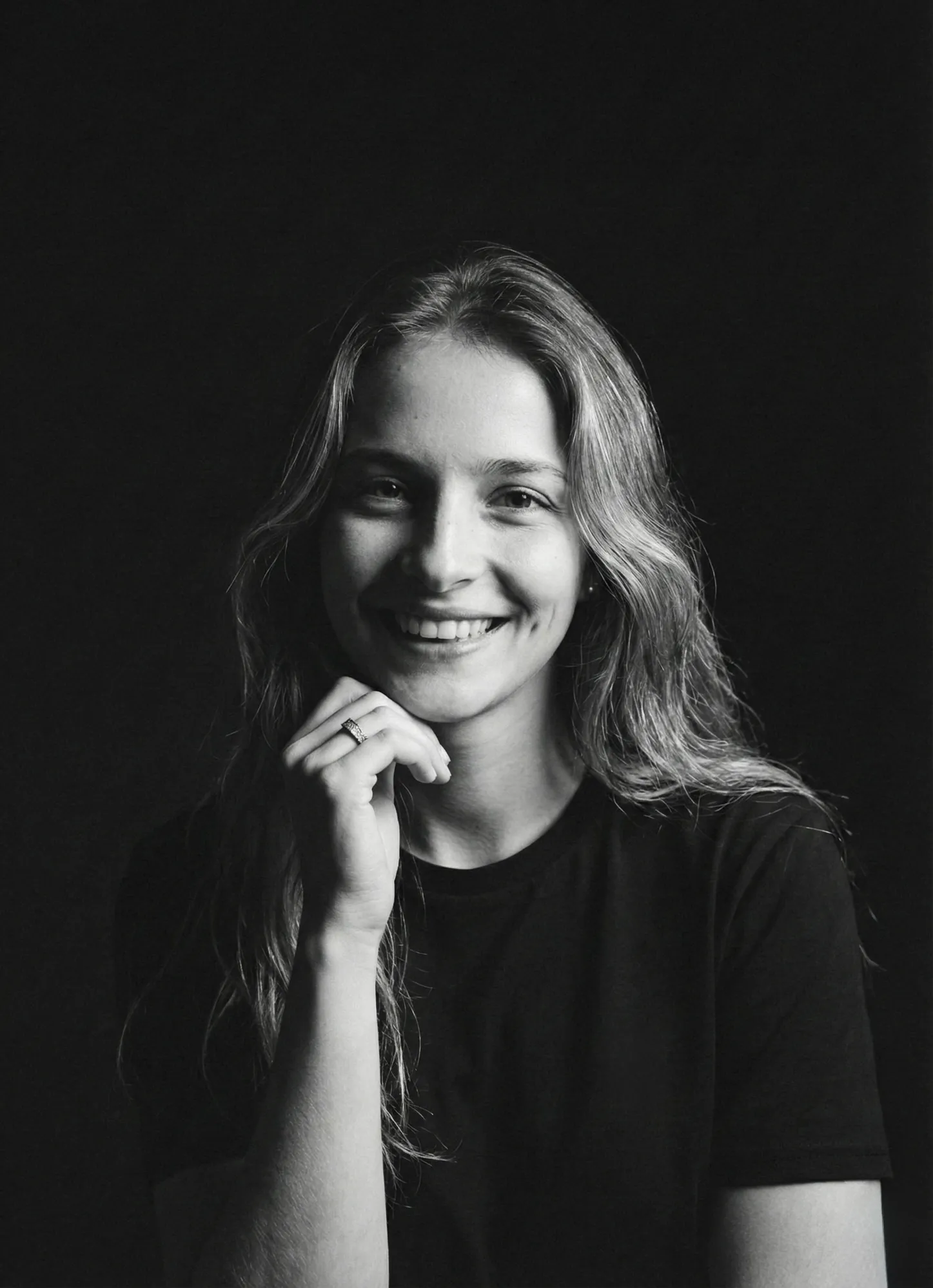 Rokas and Vakarė working on drone technology